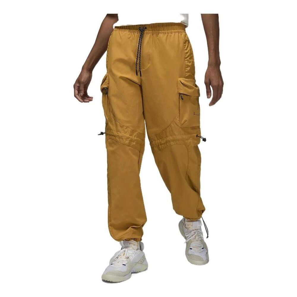 Nike Air Jordan 23 Engineered Tech Woven Pants Mens XL Orange Street Wear Gorp